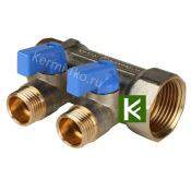 Коллектор никелированный STOUT SMB 6201 011202